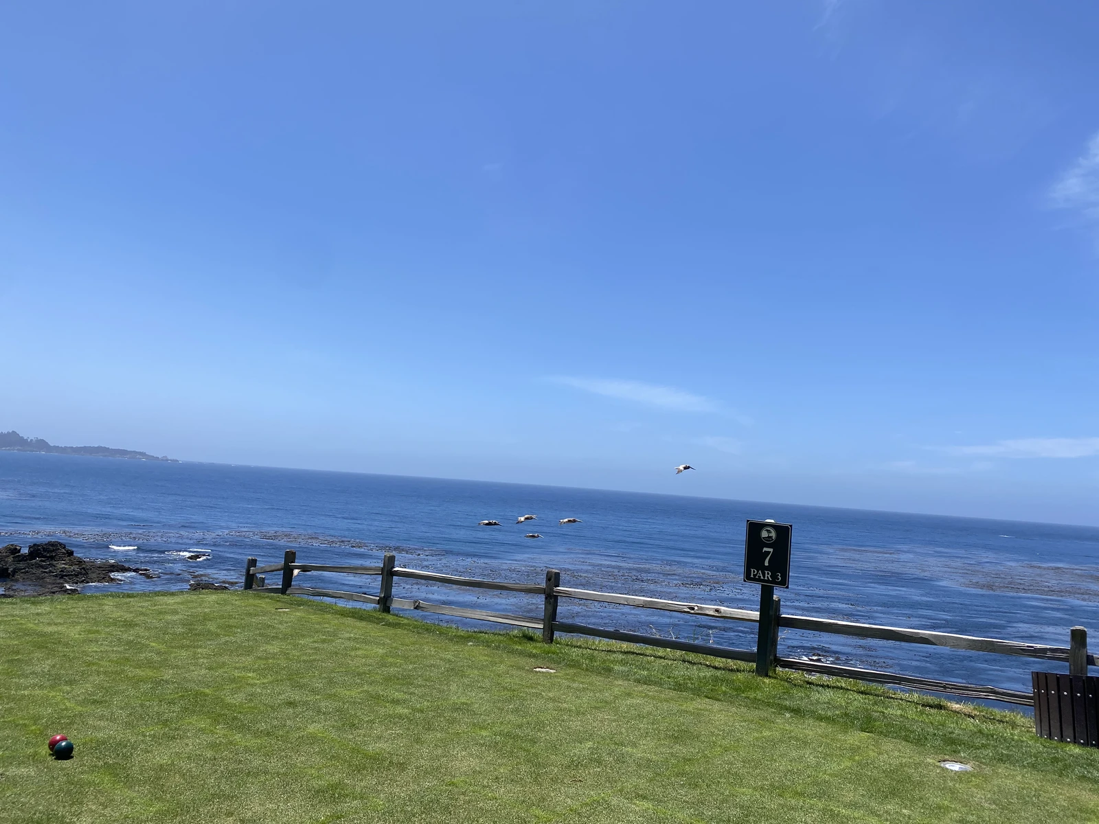 Pebble Beach Golf Links - Hole 7 Par 3 with Pacific Ocean backdrop