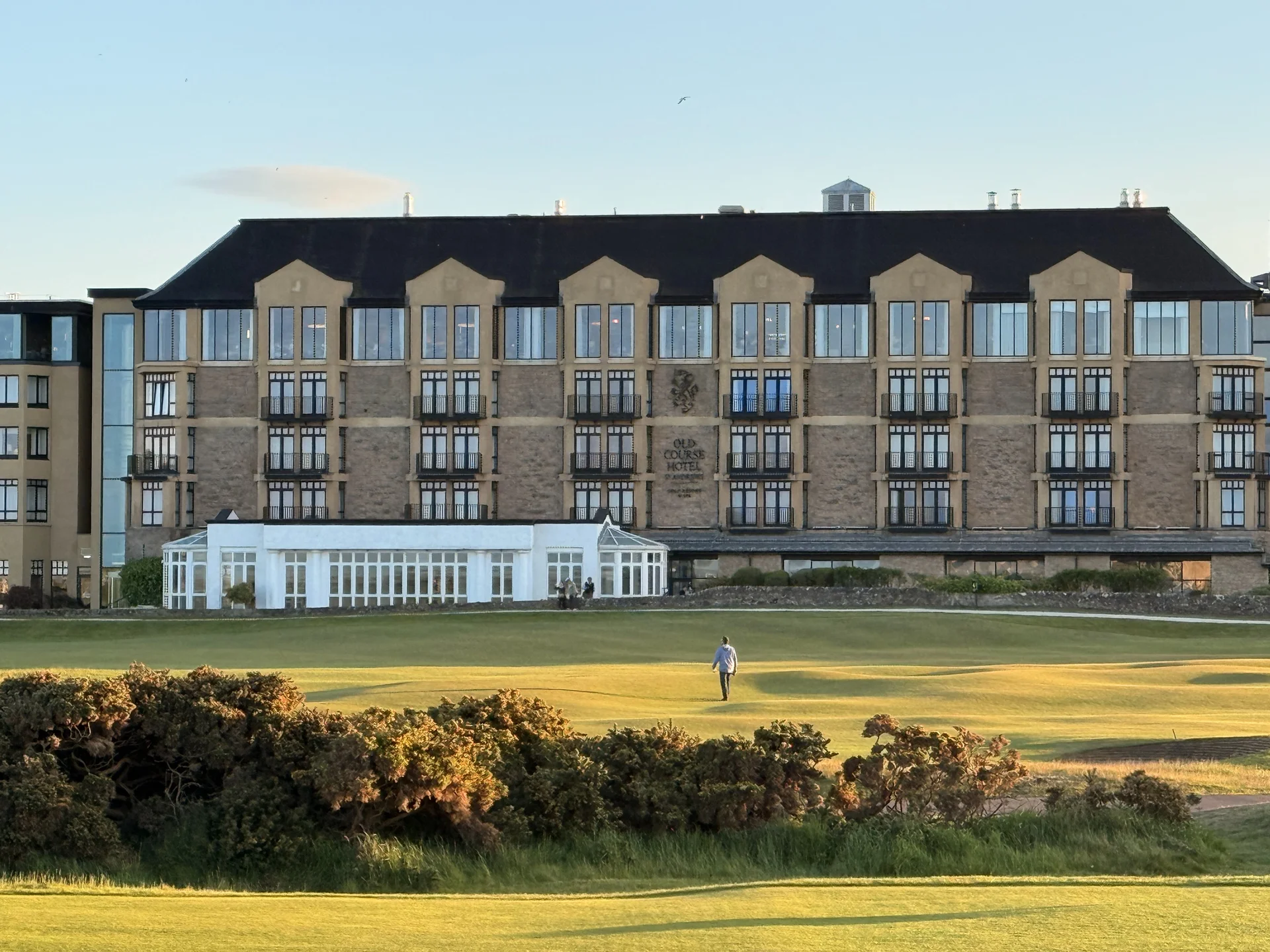 Arrival in St Andrews