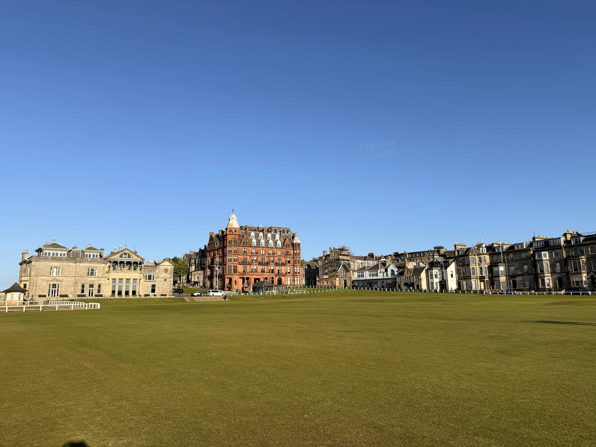 Arrival in St Andrews