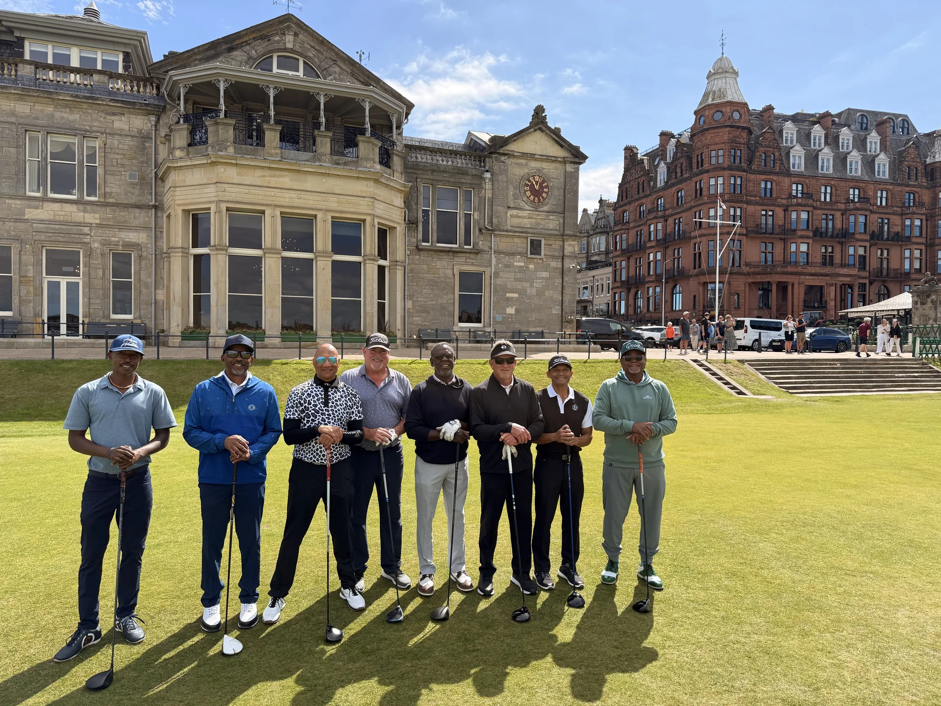 The Swilcan Bridge on the Old Course at St Andrews